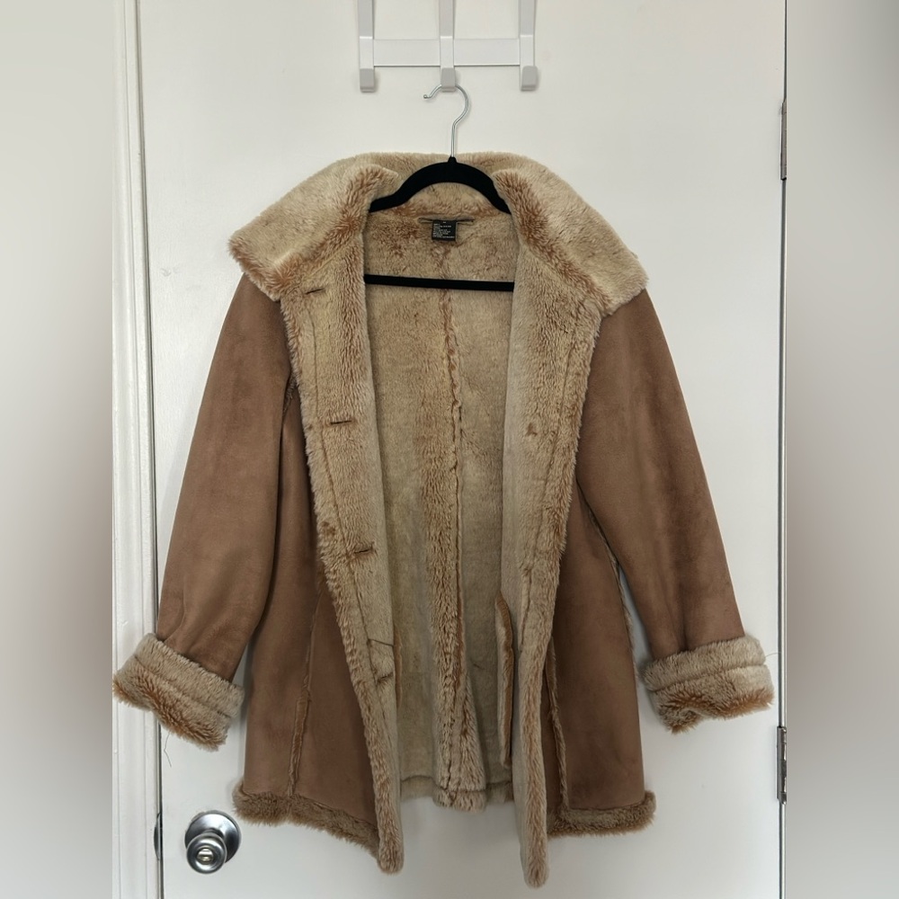 Cozy Women's Tan Teddy Jacket